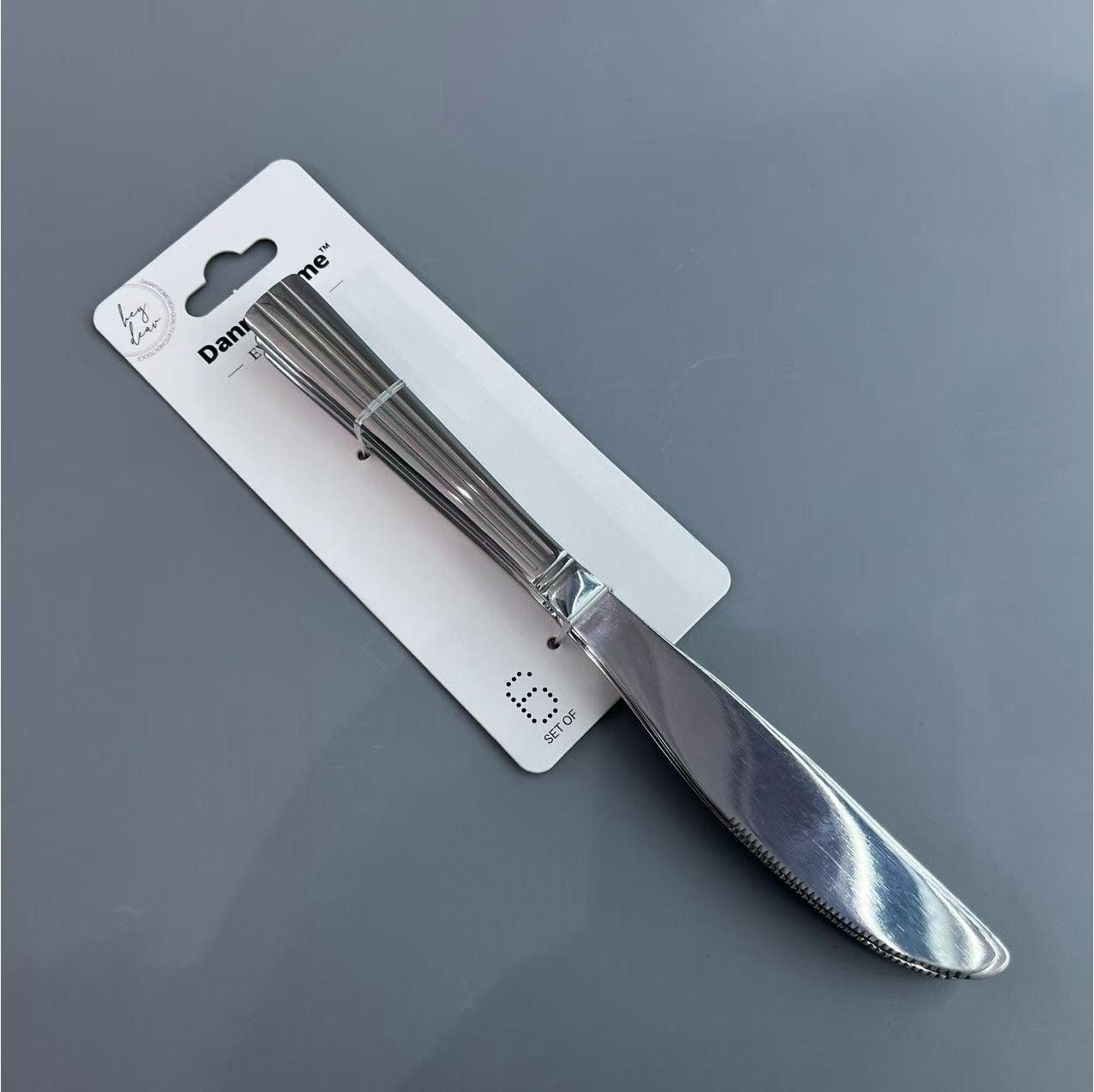 Couteaux de table - 6pcs - Acier Inoxydable