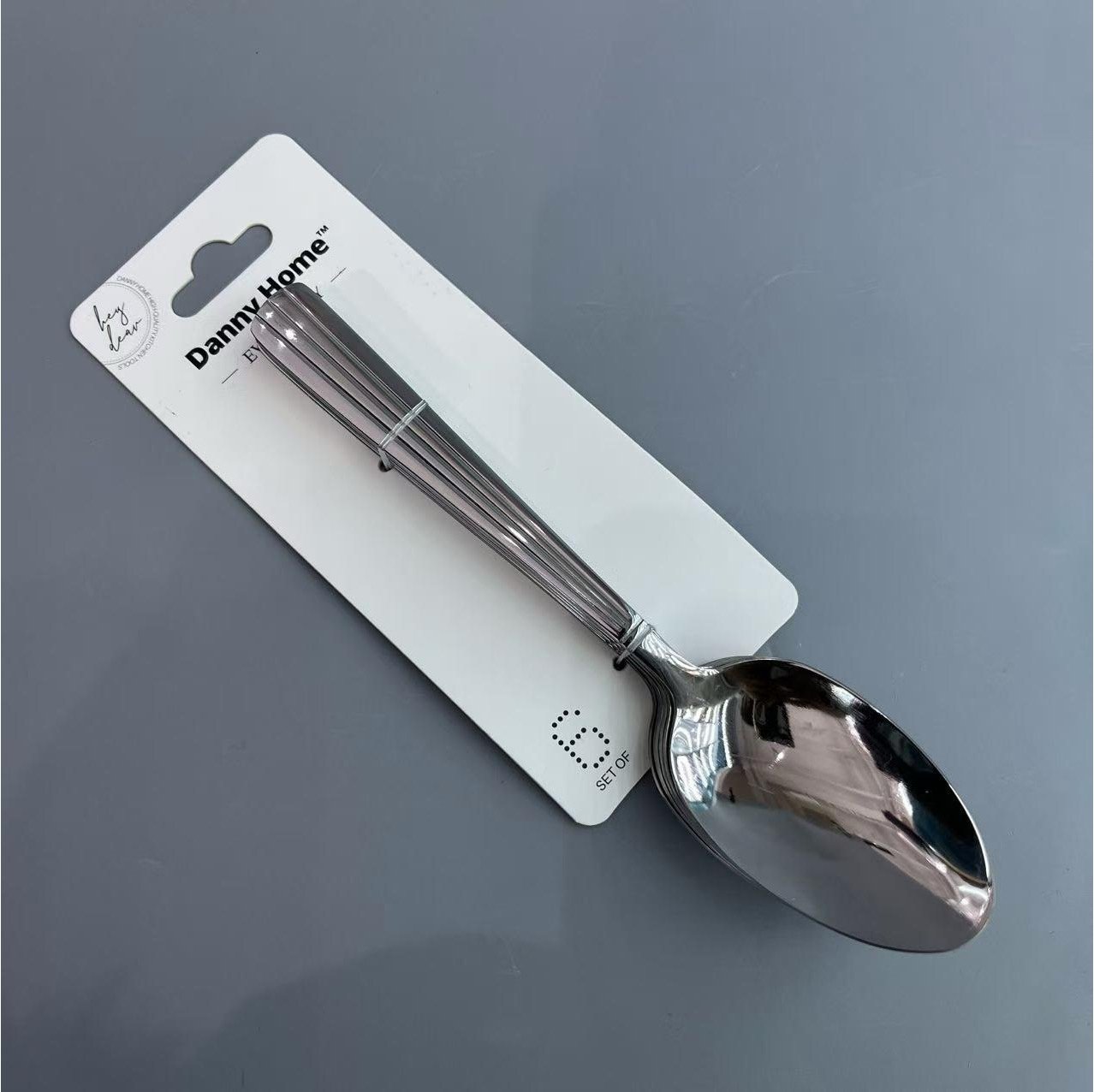 Cuillère de table - 6pcs - Acier Inoxydable