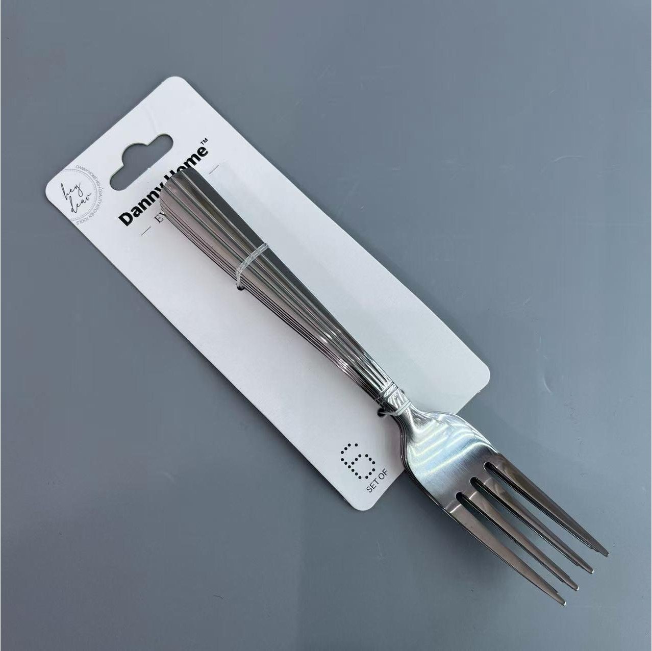 Fourchette de table - 6pcs - Acier inoxydable